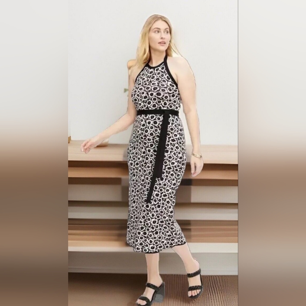 New Diane Von Furstenburg 1x halter dress